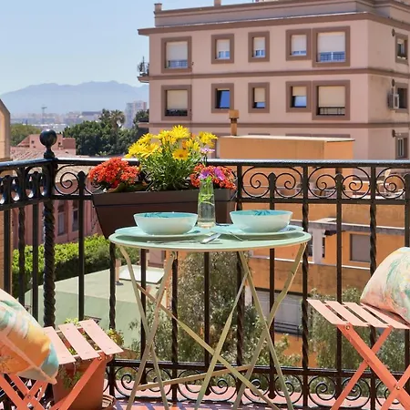 Apartment Rosita En Playa De La Malagueta Con Terraza Malaga